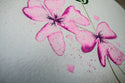 Splatter Pink Flower - Art Print